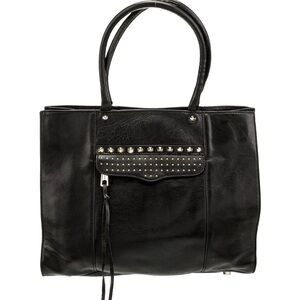 Rebecca Minkoff MAB Black Studded Tote Bag